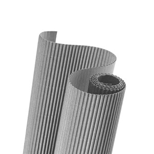 CARTON MICRO CORRUGADO GRIS 50x70cm